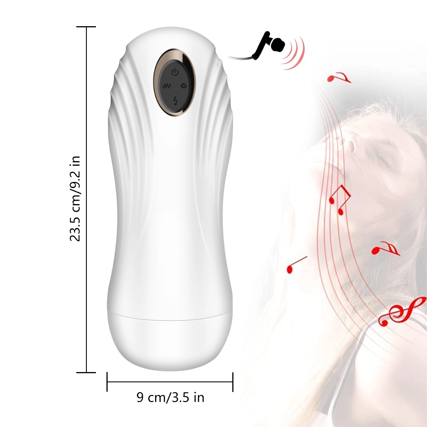 10 Vibrating Masturbation Cup