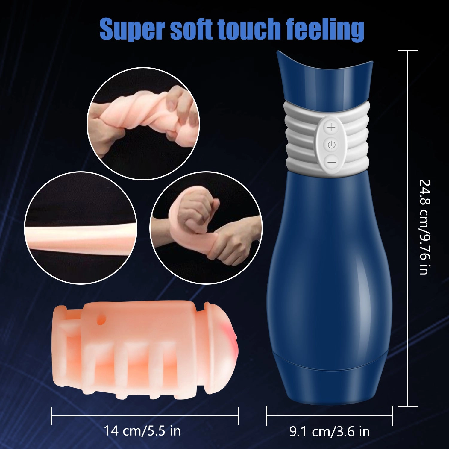 10 Vibration Sucking Automatic Masturbation