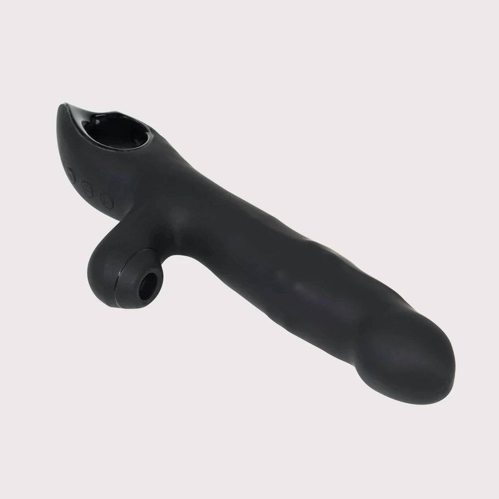 3-in-1 Wiggling, Sucking Rabbit Vibrator with Rolling Beads