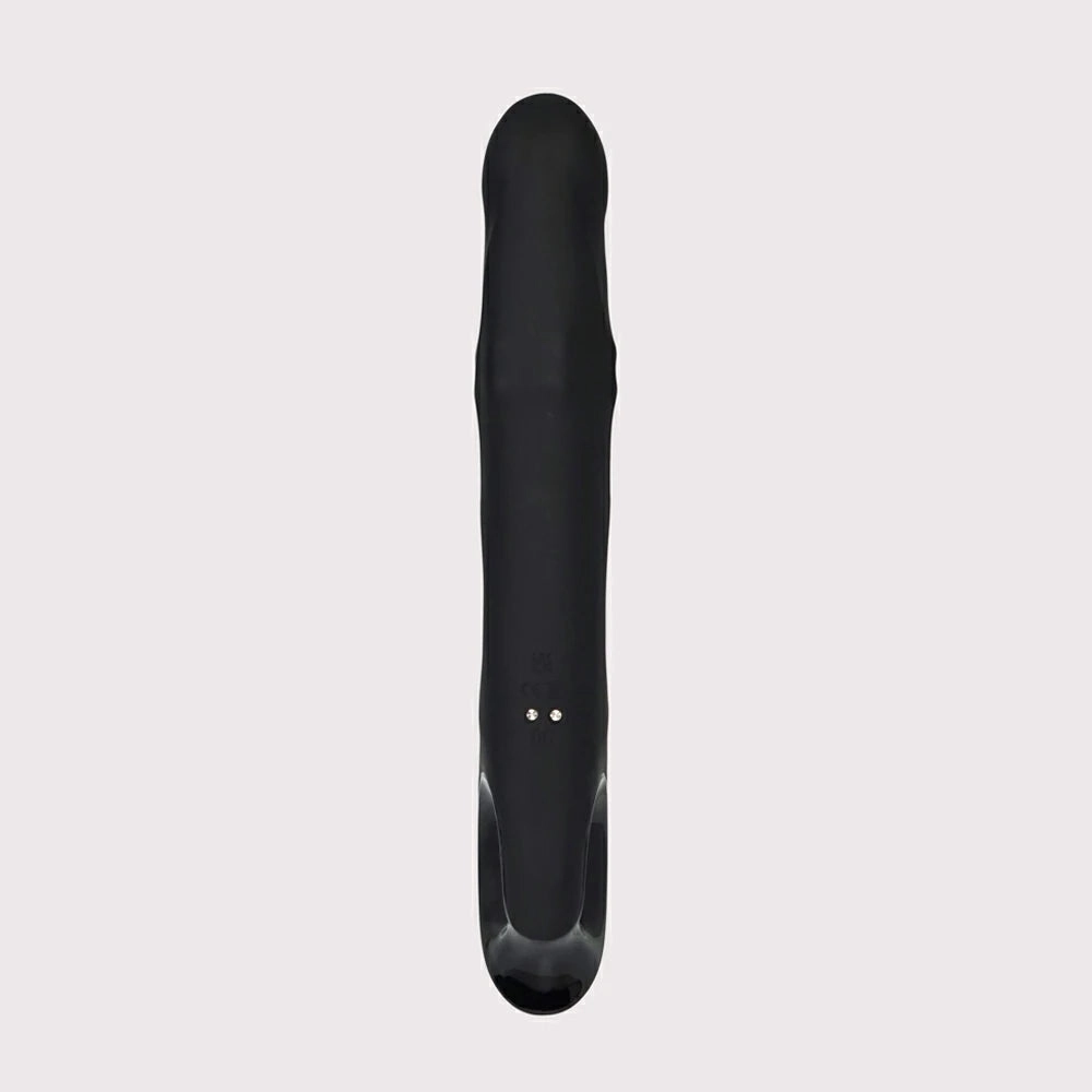 3-in-1 Wiggling, Sucking Rabbit Vibrator with Rolling Beads