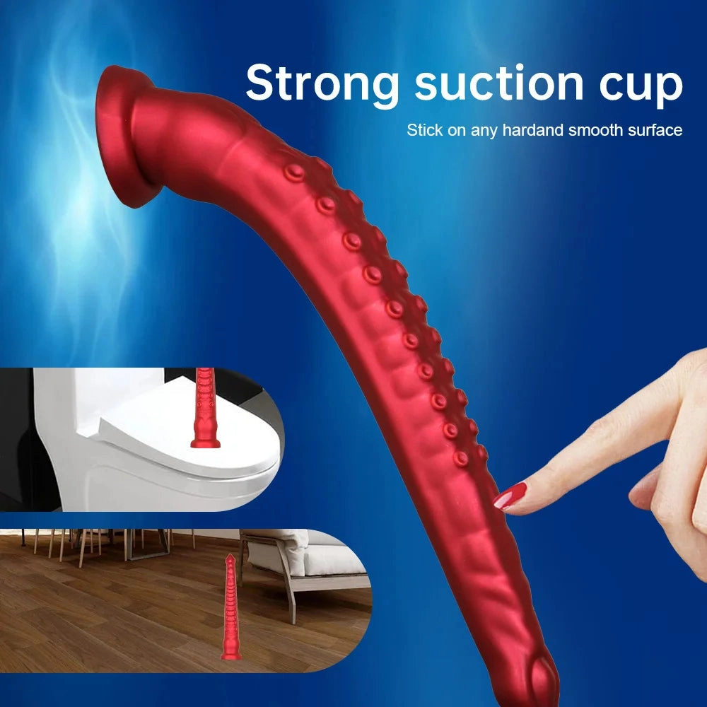 31cm Huge Butt Plug Long Anal Plug with Suction Cup