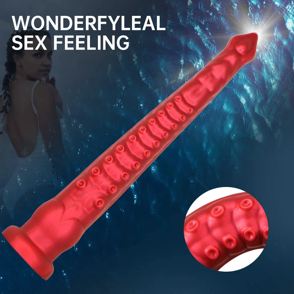 31cm Huge Butt Plug Long Anal Plug with Suction Cup