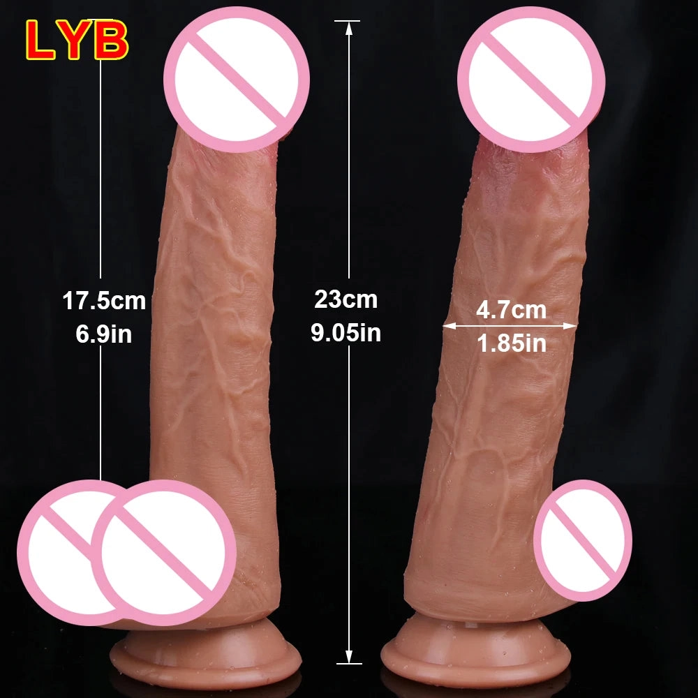 7 - 12 inch Dildo for Women with Suction Cup