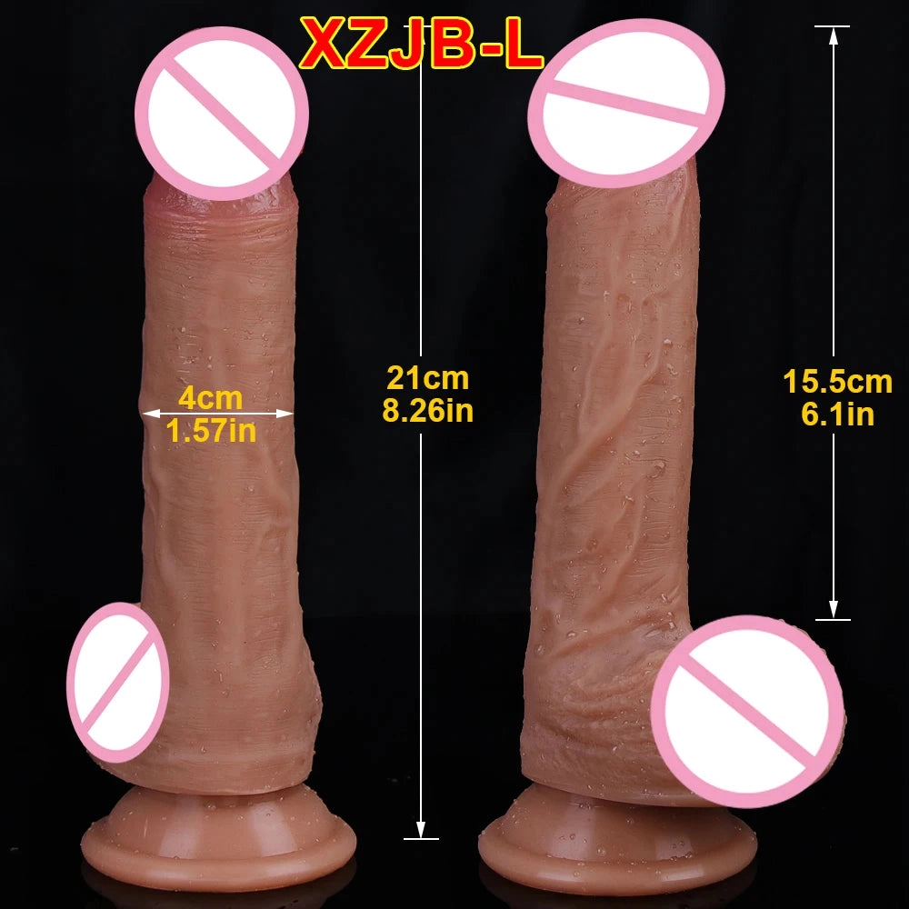 7 - 12 inch Dildo for Women with Suction Cup