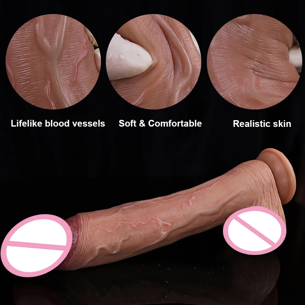 7 - 12 inch Dildo for Women with Suction Cup