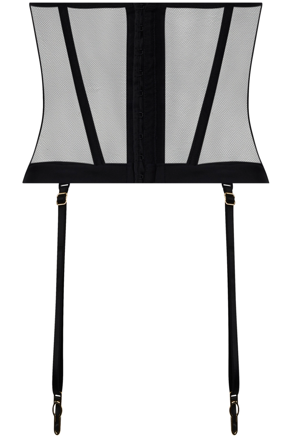 Adorable En Sexy Black Waspie