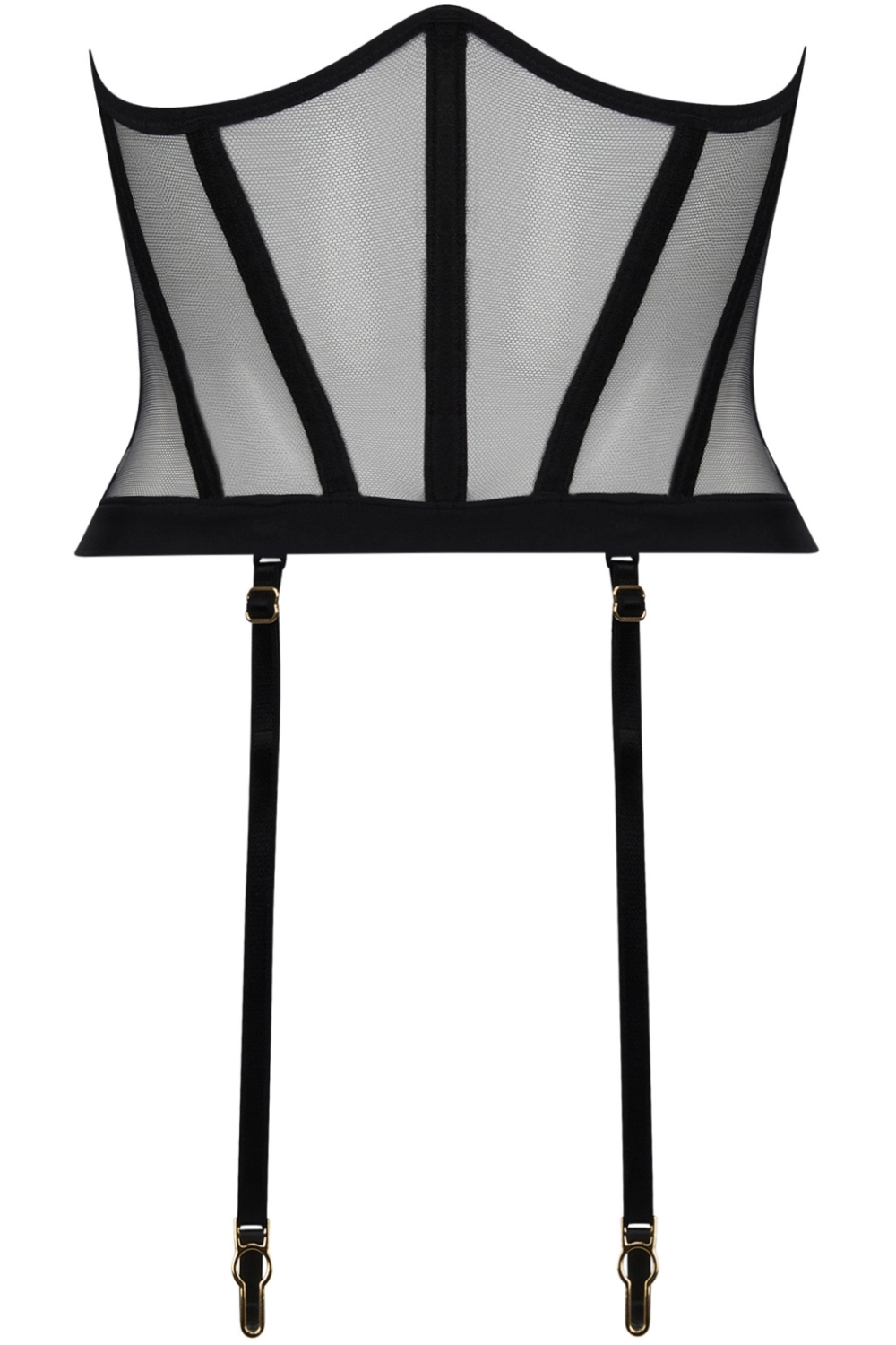 Adorable En Sexy Black Waspie