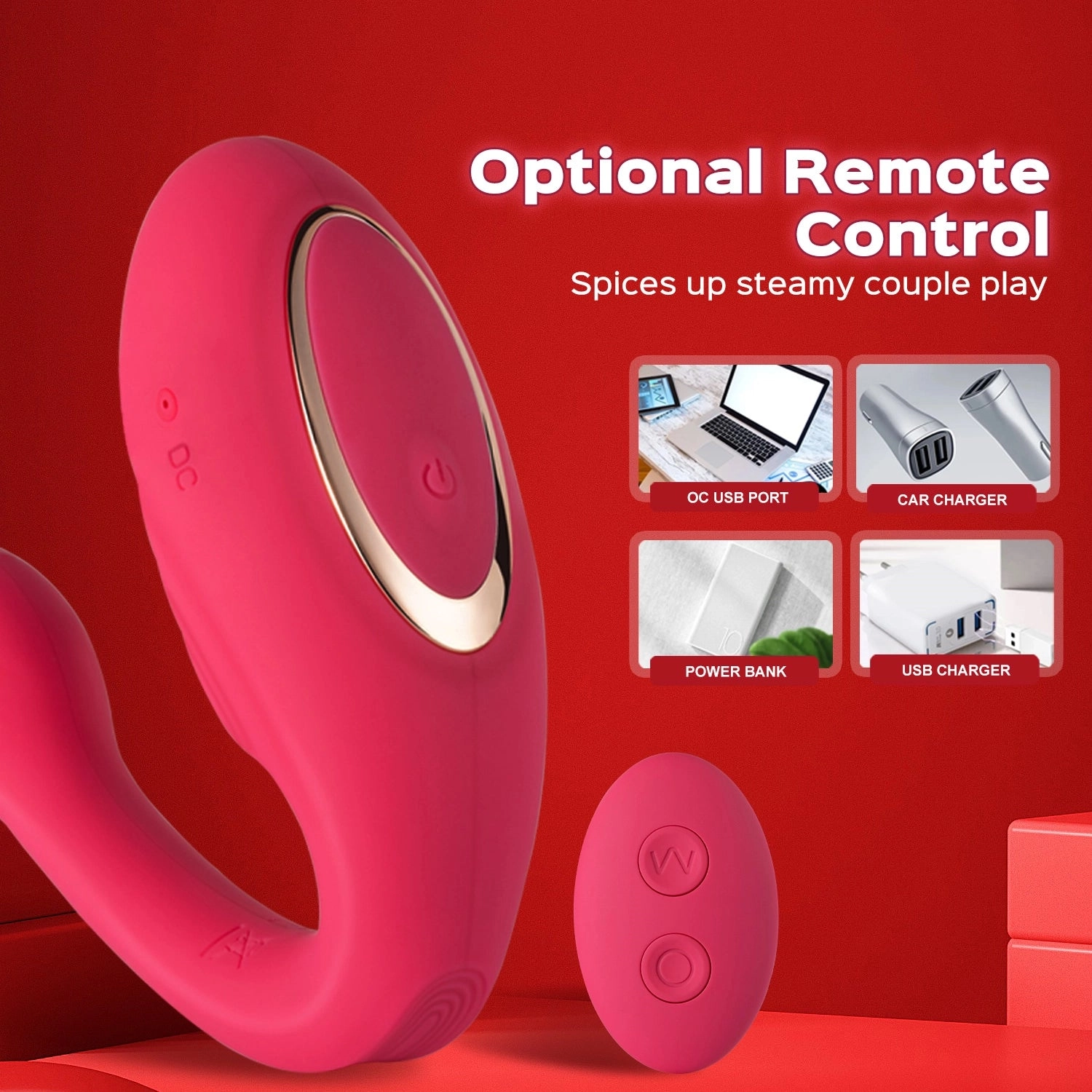 Adva - Clit and G spot Stimulator Couple Sex Toy