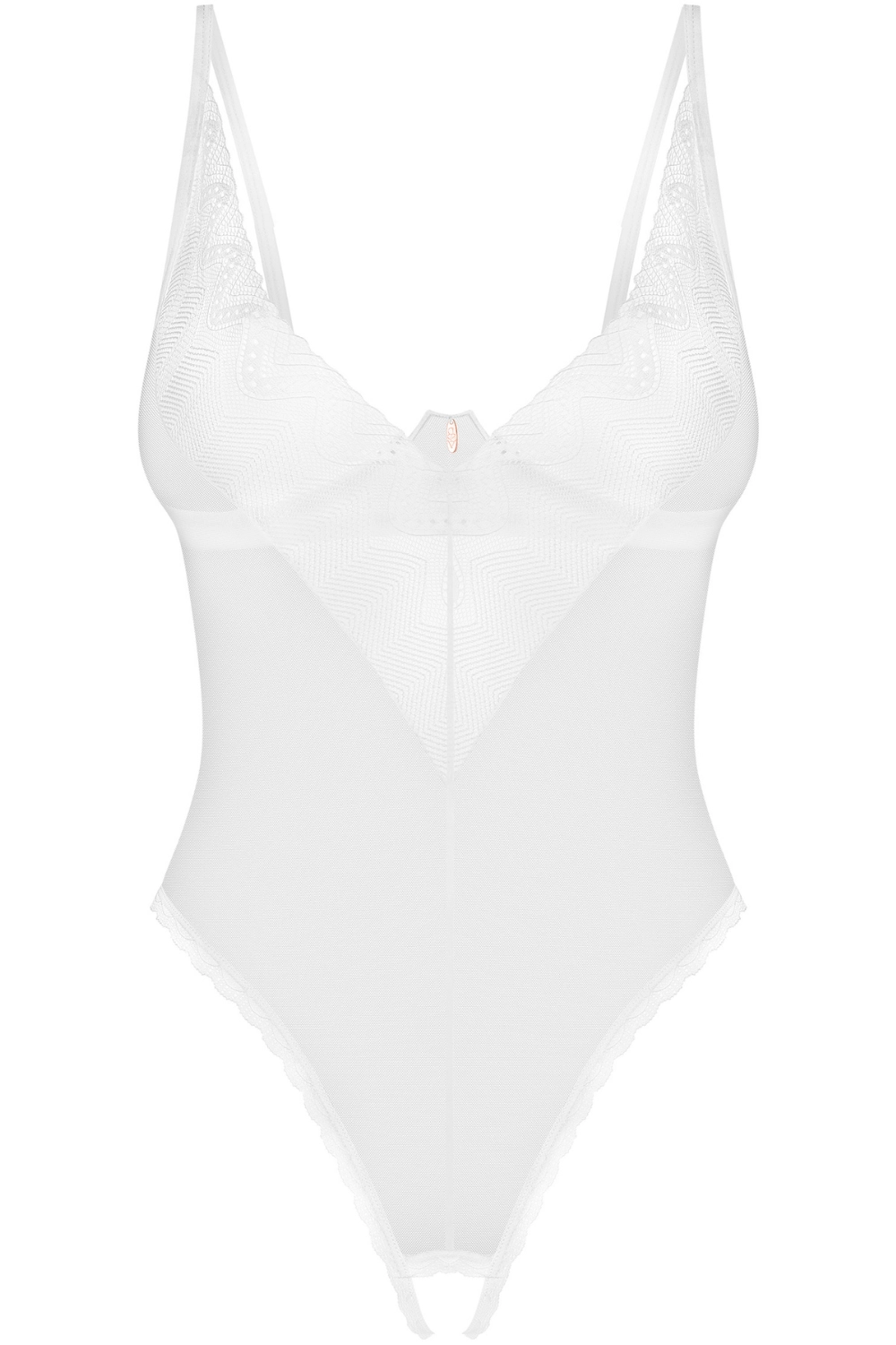 Alissium Crotchless Underwired Bodysuit