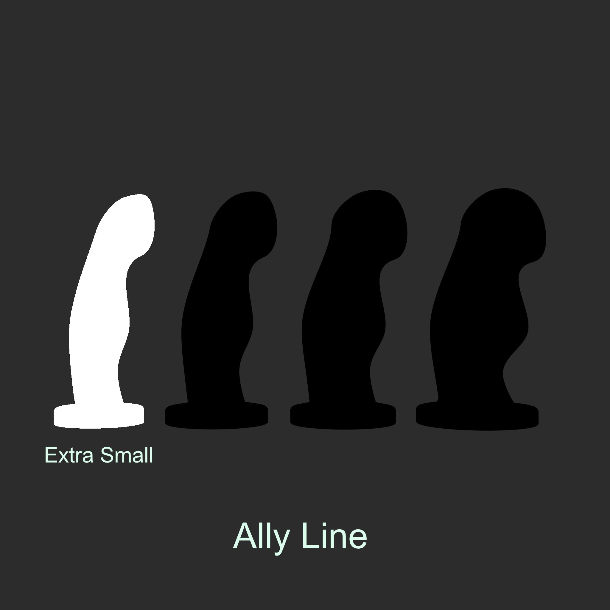 Ally Extra Small - Pink w Gold Sparkle Skin - Medium Firm - Ready to Ship