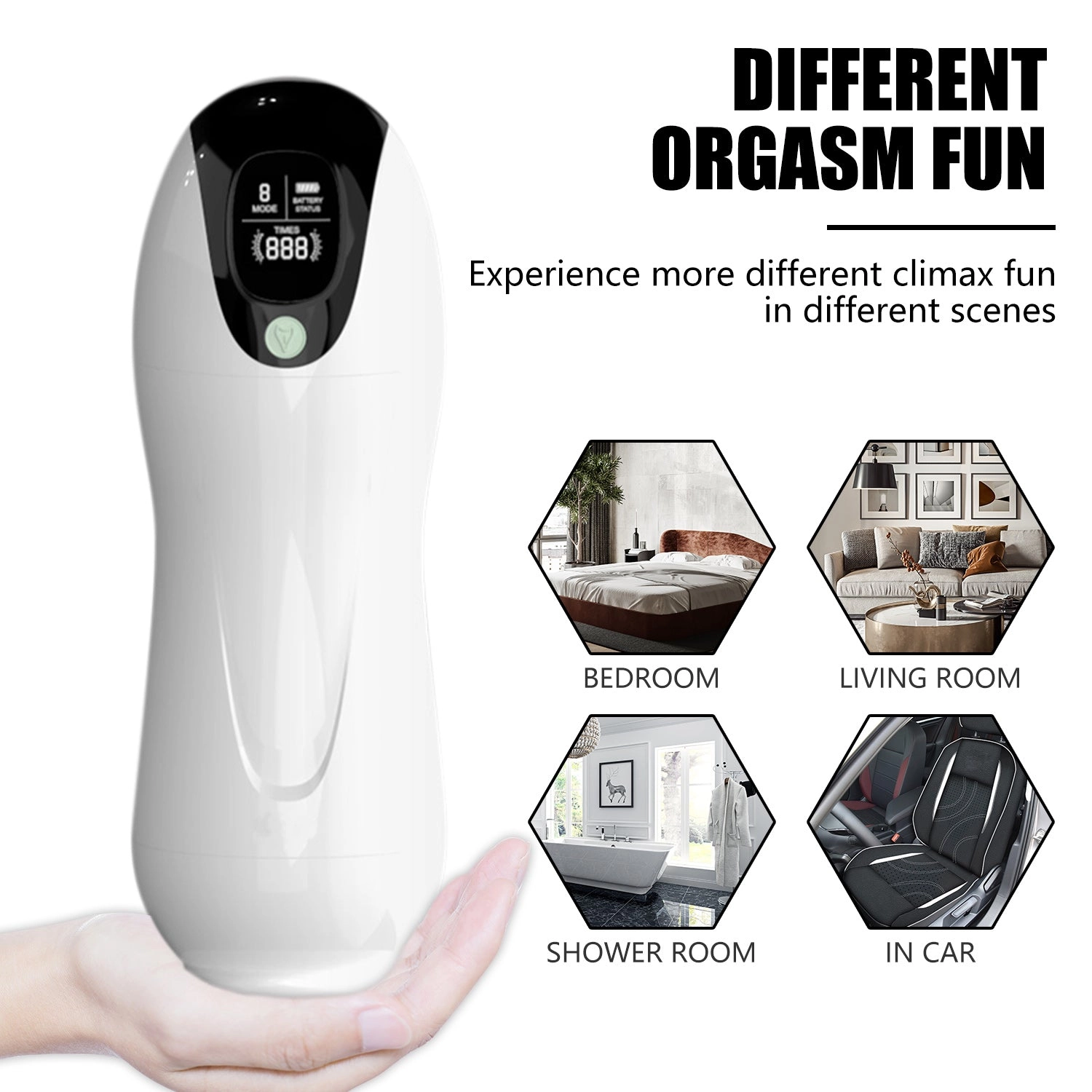 Automatic Telescopic Rotation Male Masturbator