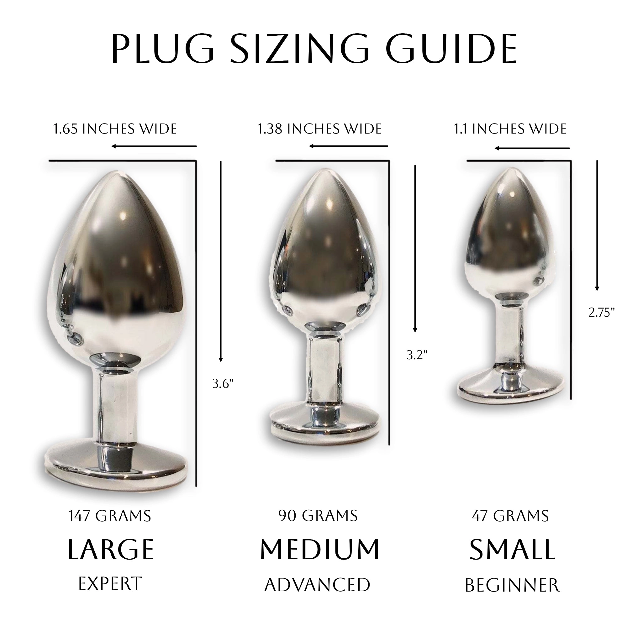 Black & White Tail Plug