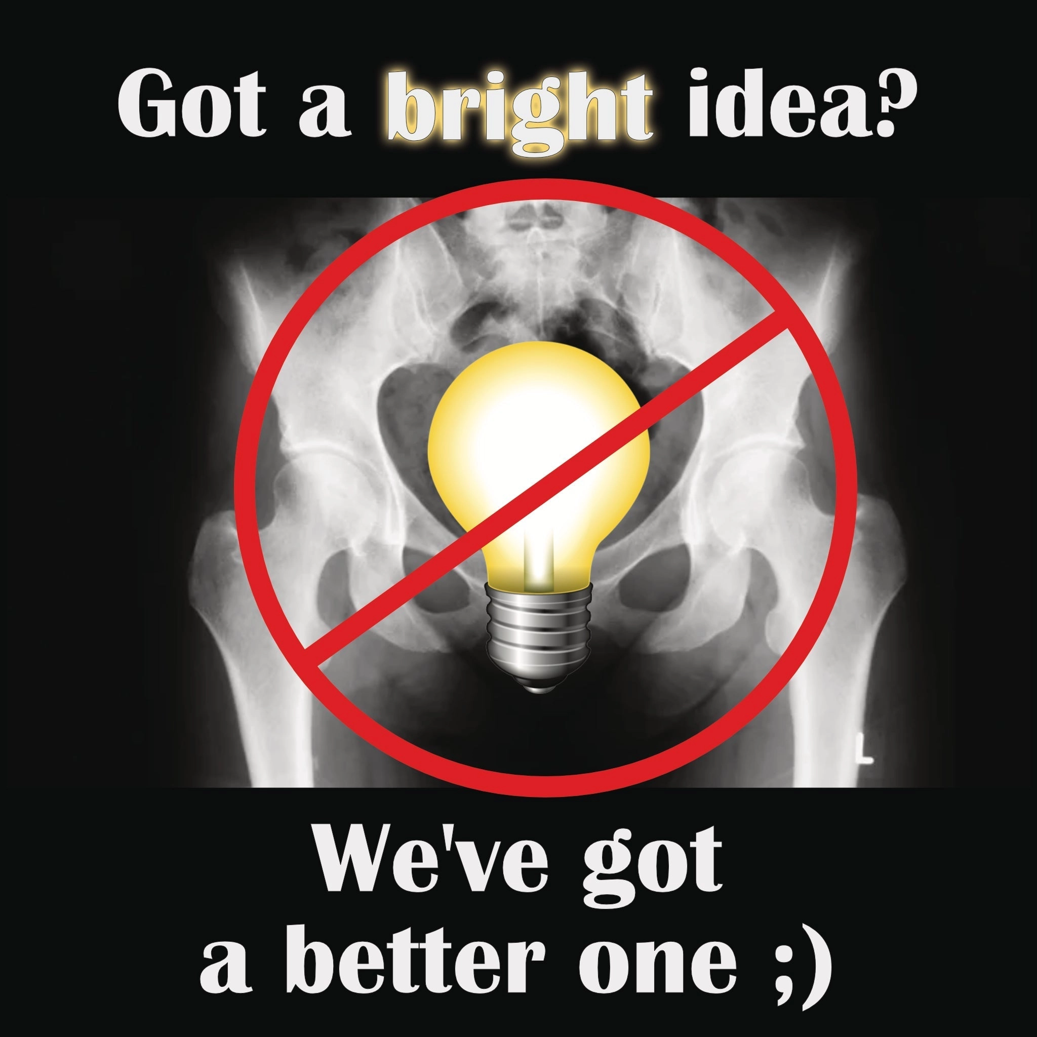 Bright Idea Large Plug - Glow In the Dark Yellow - Extra Soft - Ready to Ship