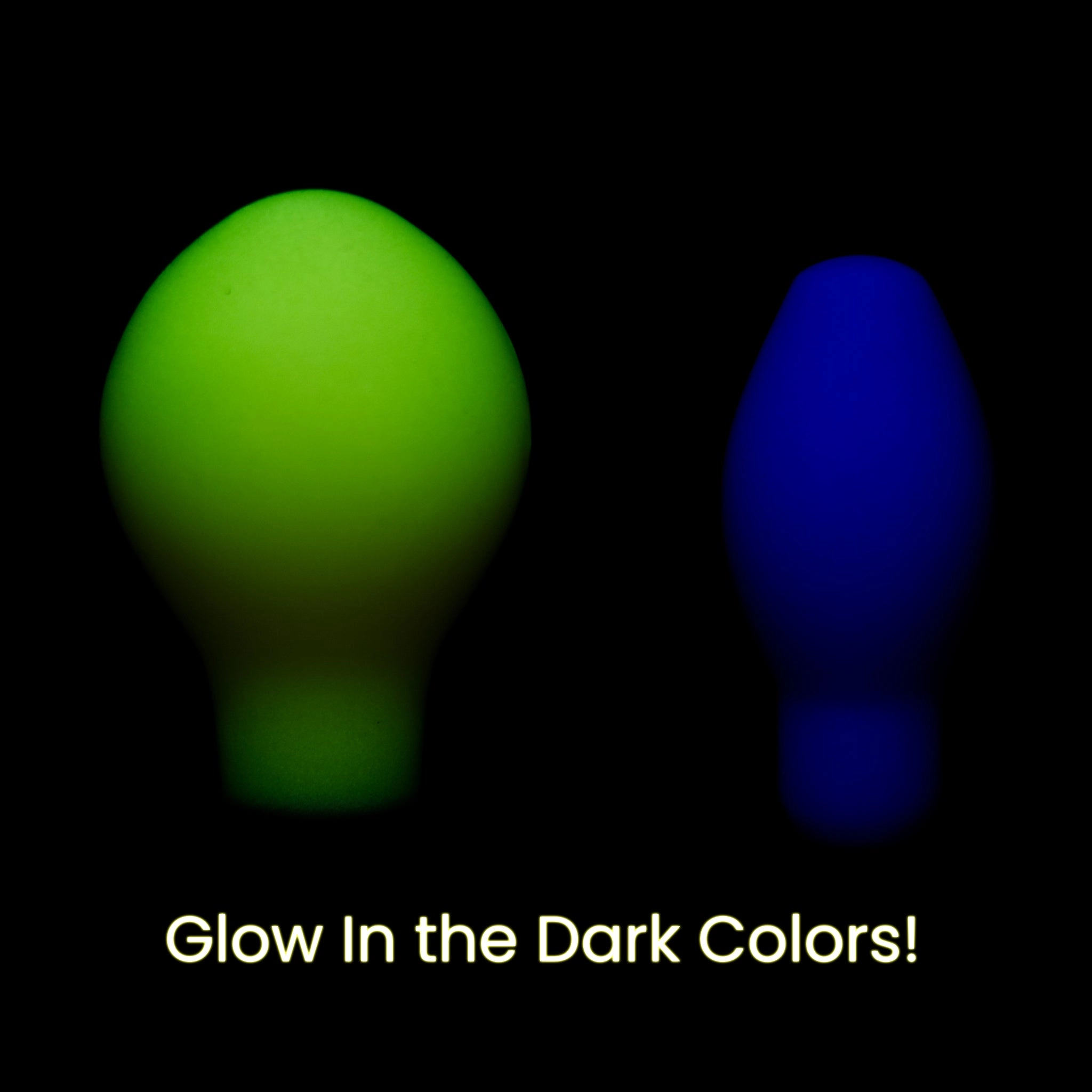 Bright Idea Large Plug - Glow In the Dark Yellow - Extra Soft - Ready to Ship