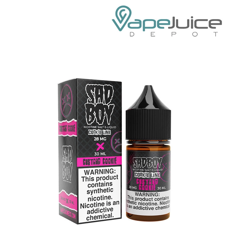 Custard Cookie Salt SadBoy eLiquid 30ml
