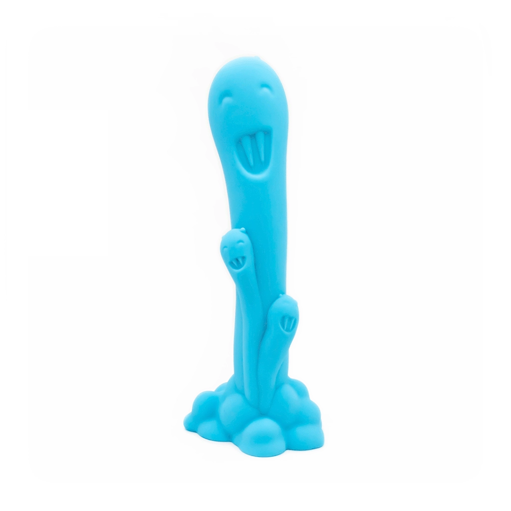 Cute Little Fuckers Trinity Silicone Vibrator 17.7 cm