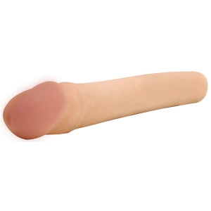 CyberSkin 2 Xtra Thick Vibrating Transformer Penis Extension Light