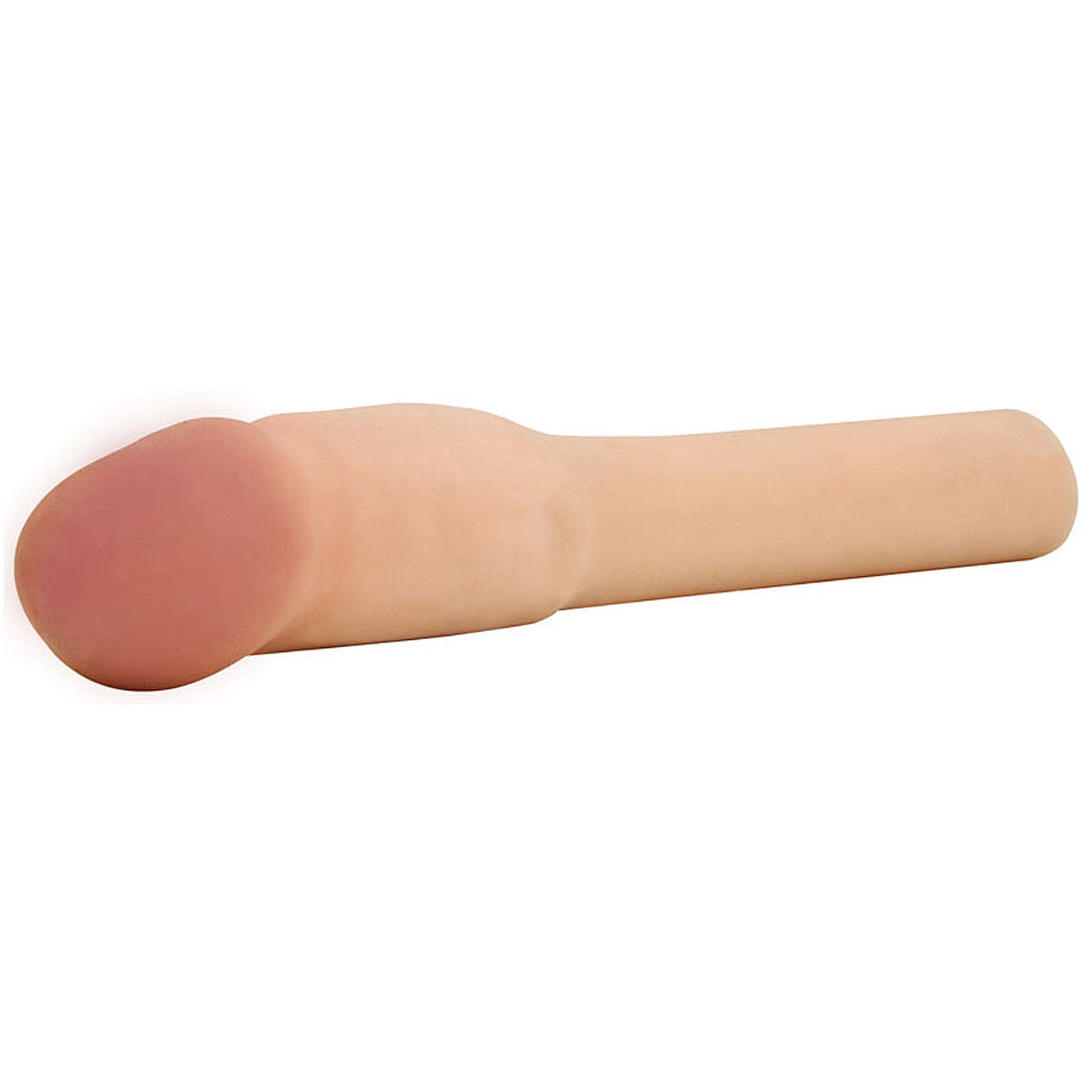 CyberSkin 4 inch Xtra Thick Vibrating Transformer Penis Extension-Light