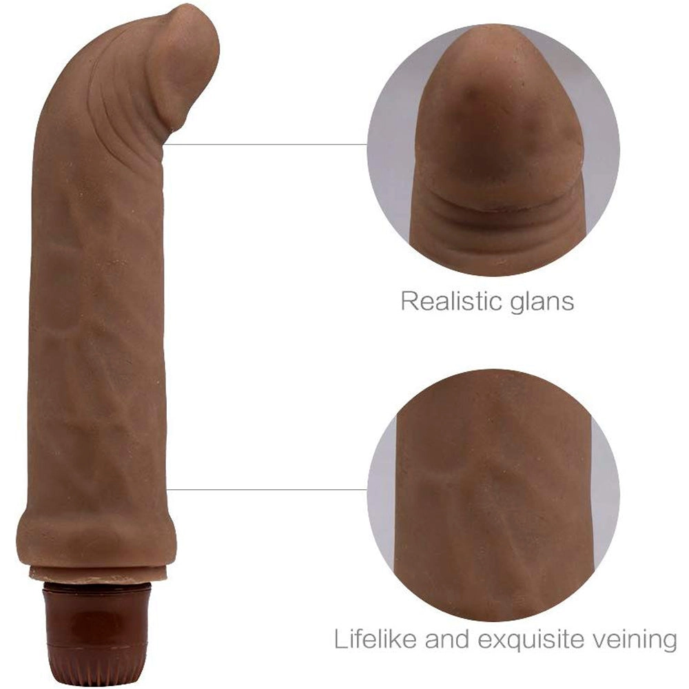 CyberSkin G-Spot Buzzer - 7.5 Dark