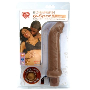 CyberSkin G-Spot Buzzer - 7.5 Dark