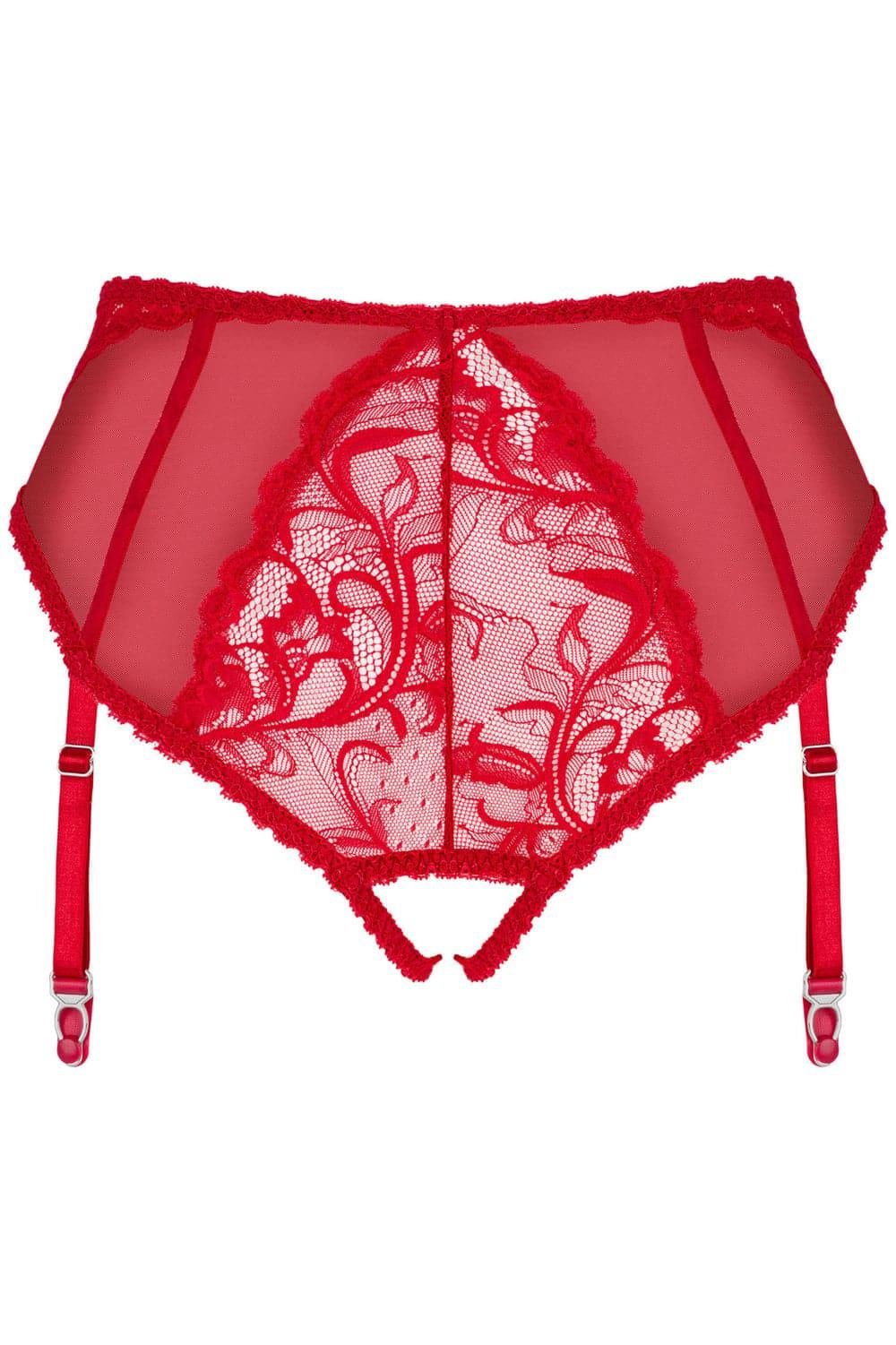 Dagmarie Crotchless Suspender Brief, Size XS-S (UK 6-8)