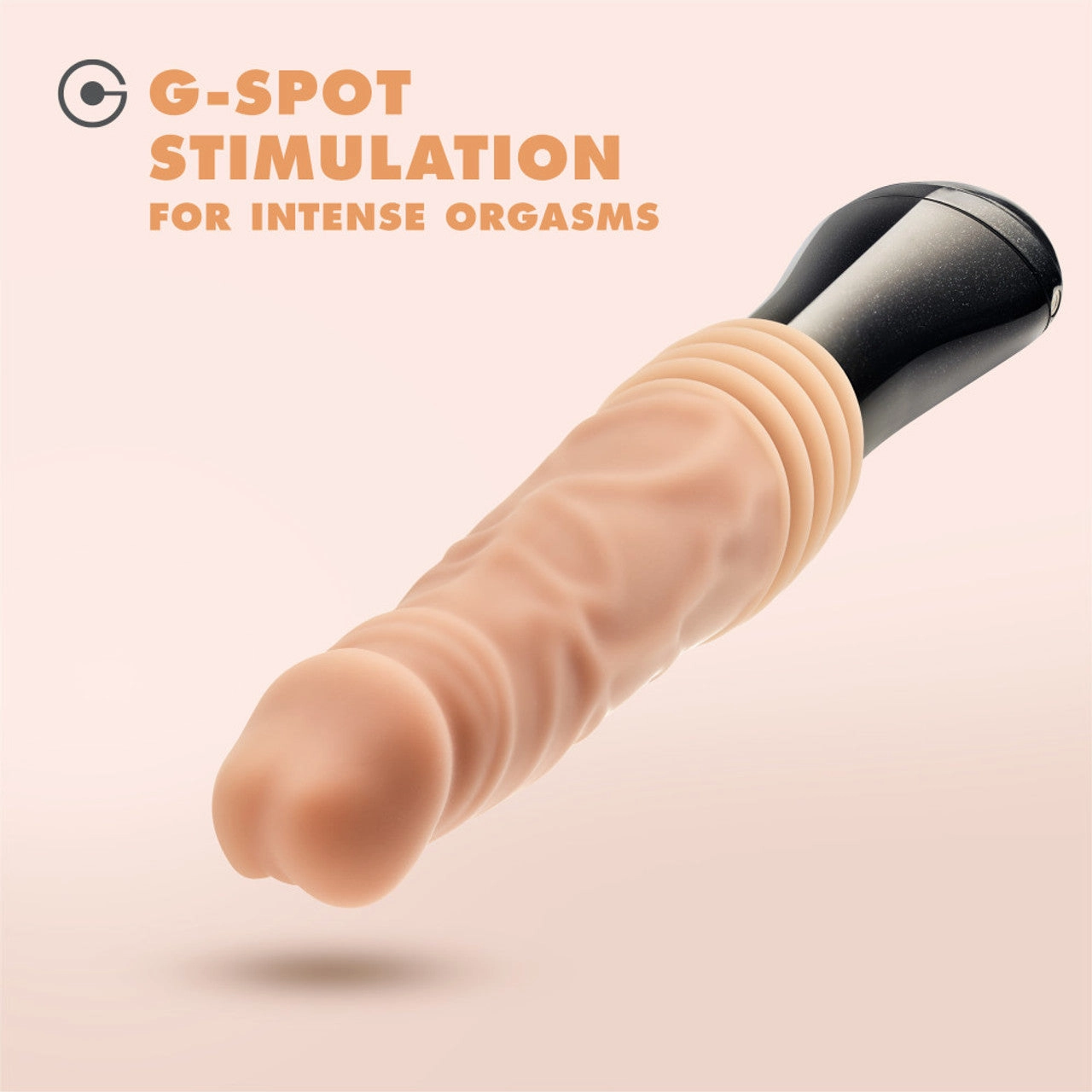 Dr. Skin Silicone - Dr. Knight - Thrusting Gyrating Vibrating Dildo