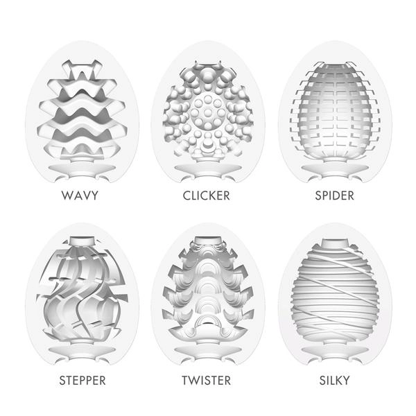 Egg Masturbator Six Pack by Tenga