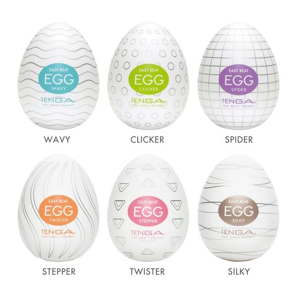 Egg Masturbator Six Pack by Tenga