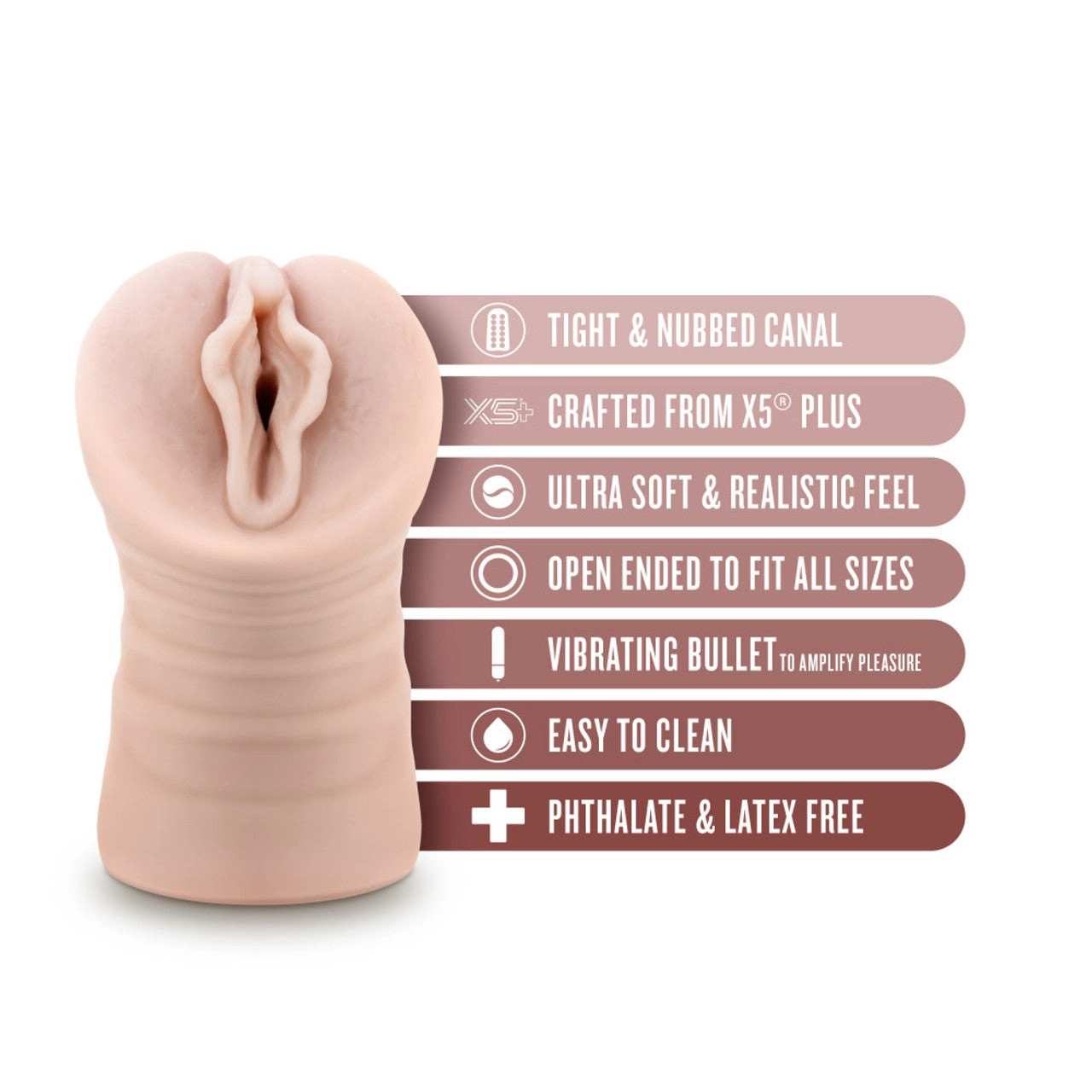 EnLust - Destini- Vibrating Stroker