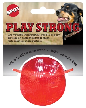 Ethical Products SPOT Play Strong Rubber Ball 3.25"
