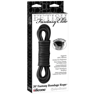 Fetish Fantasy Elite 20 Fantasy Bondage Rope-Black