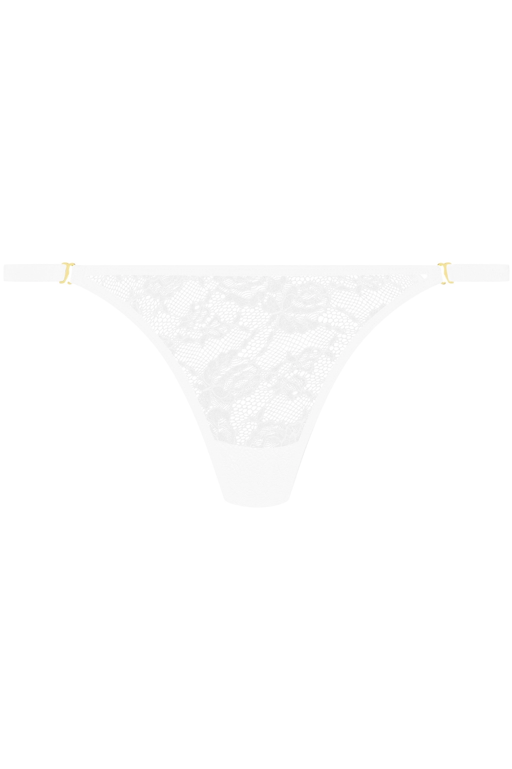 Flashback Lace Mini Thong White