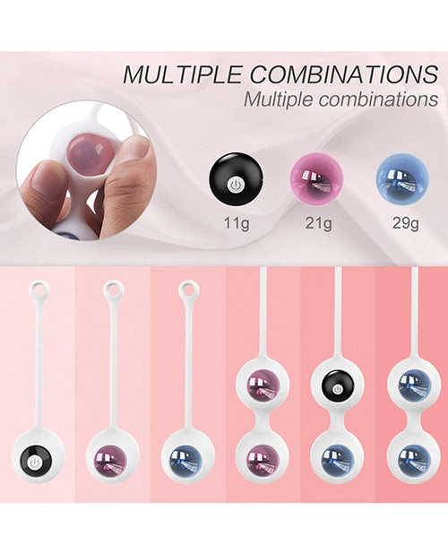 Freezer Ben Wa Ball Remote Control Kegel Ball Exercises Set