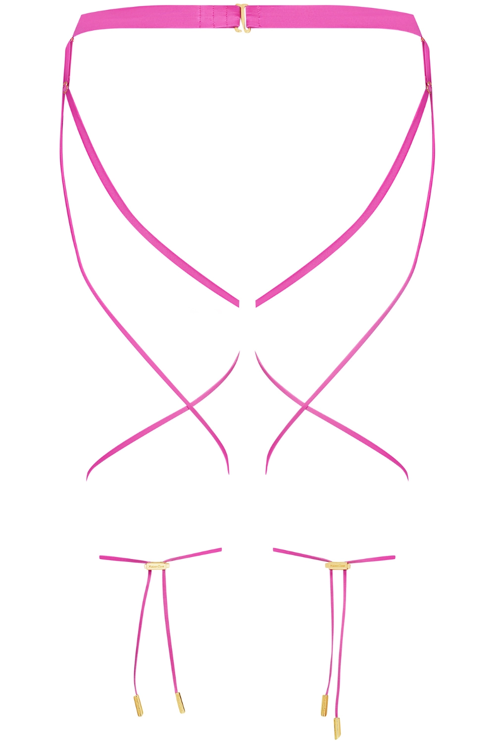 French Kiss Open Brief Pink