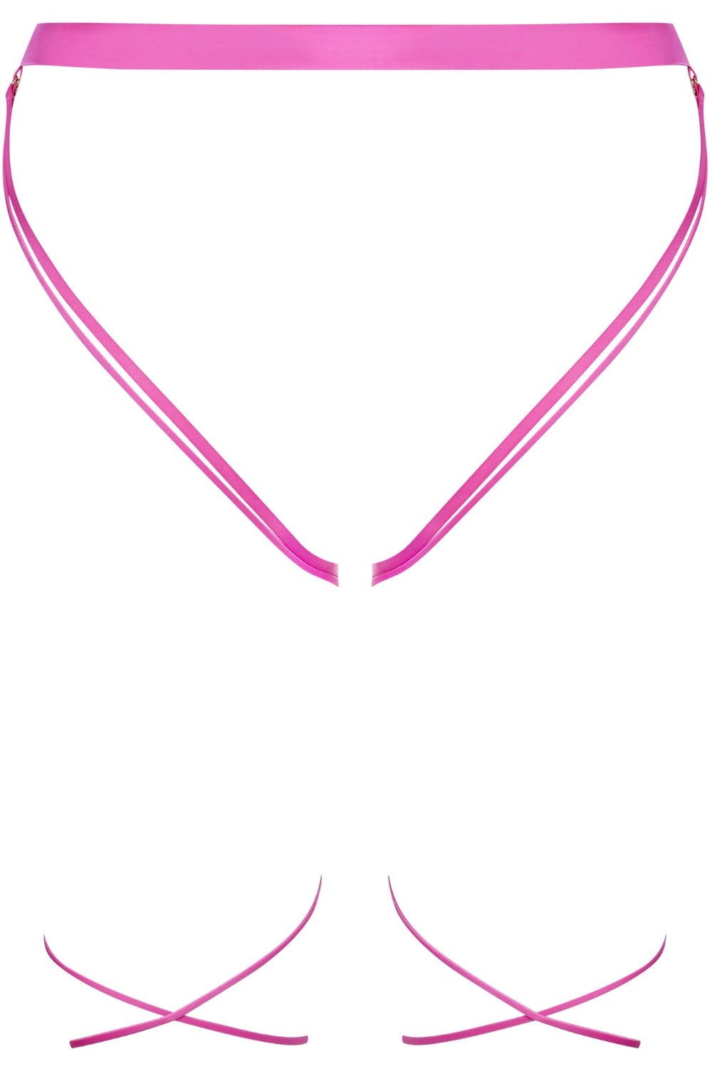 French Kiss Open Brief Pink
