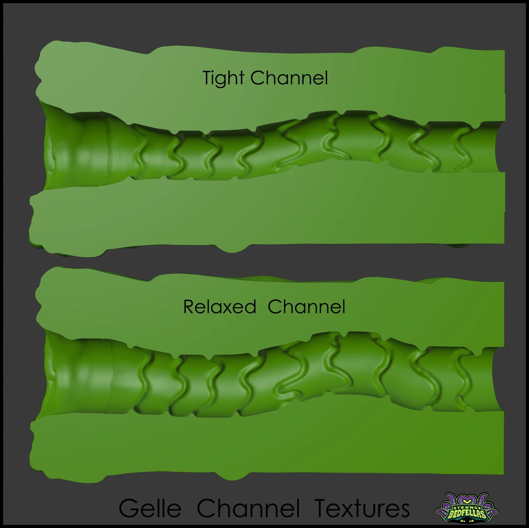 Gelle -- Super Soft silicone -- Relaxed Channel -- G-204