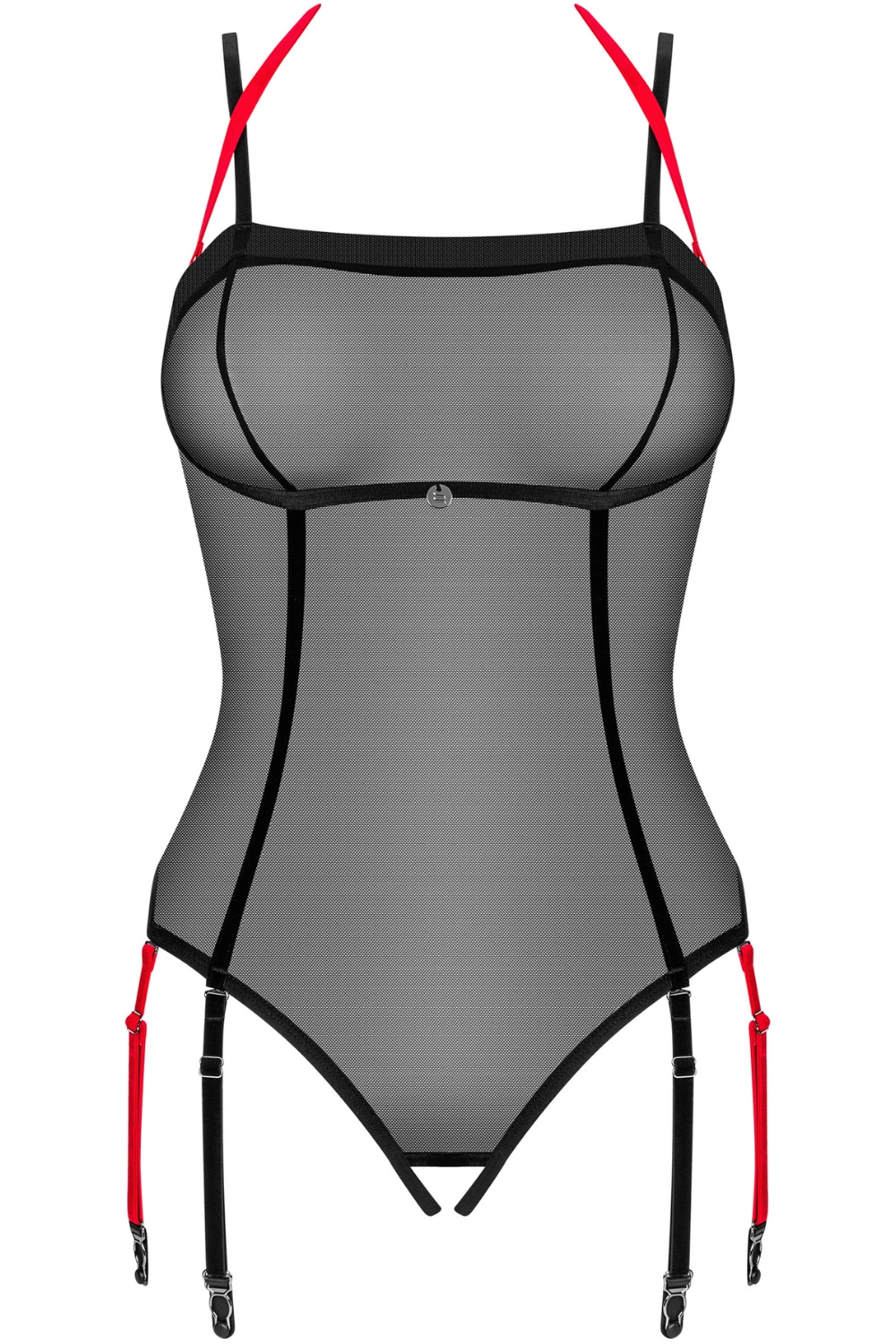 Glandez Crotchless Teddy