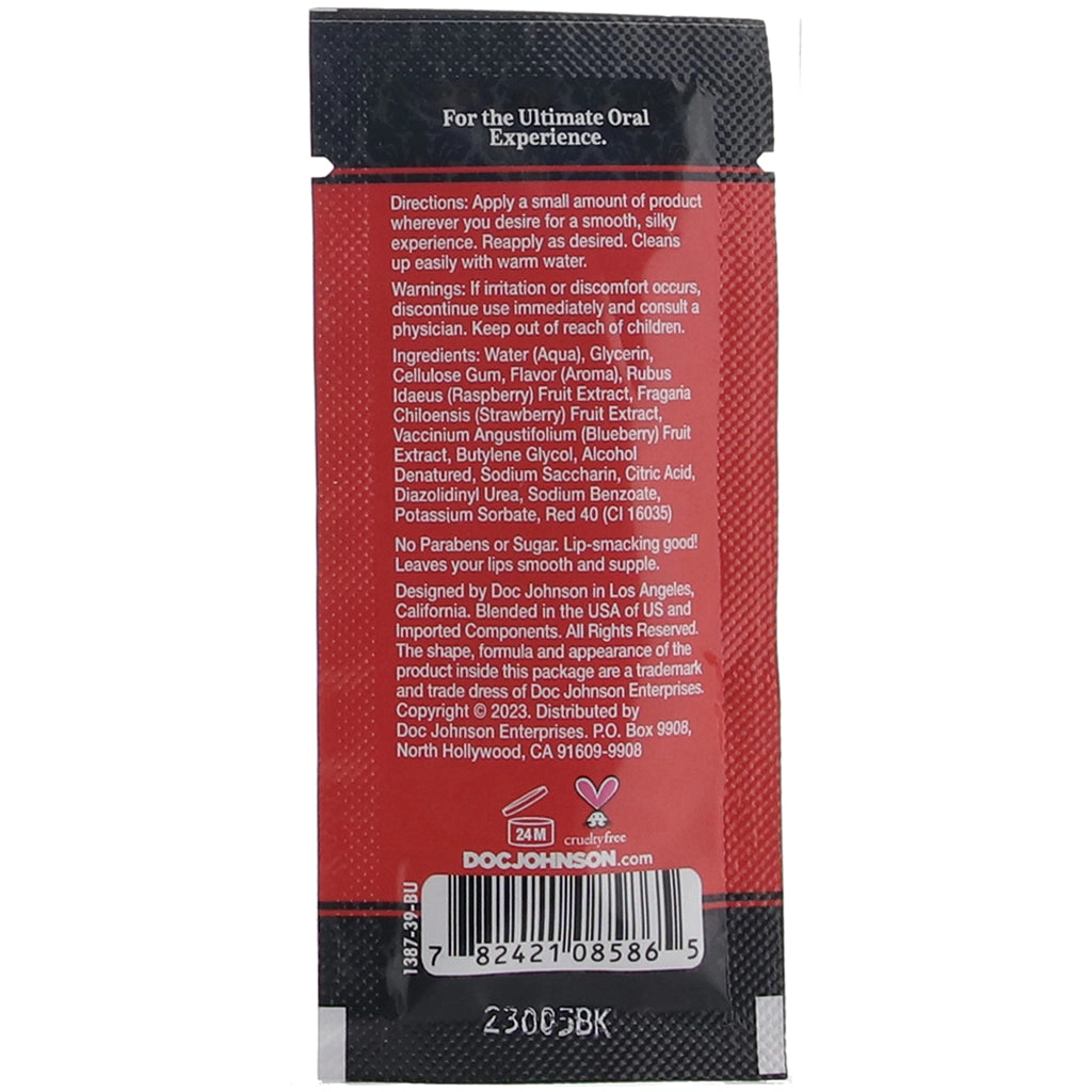 GoodHead Oral Delight Gel .24oz in Strawberry