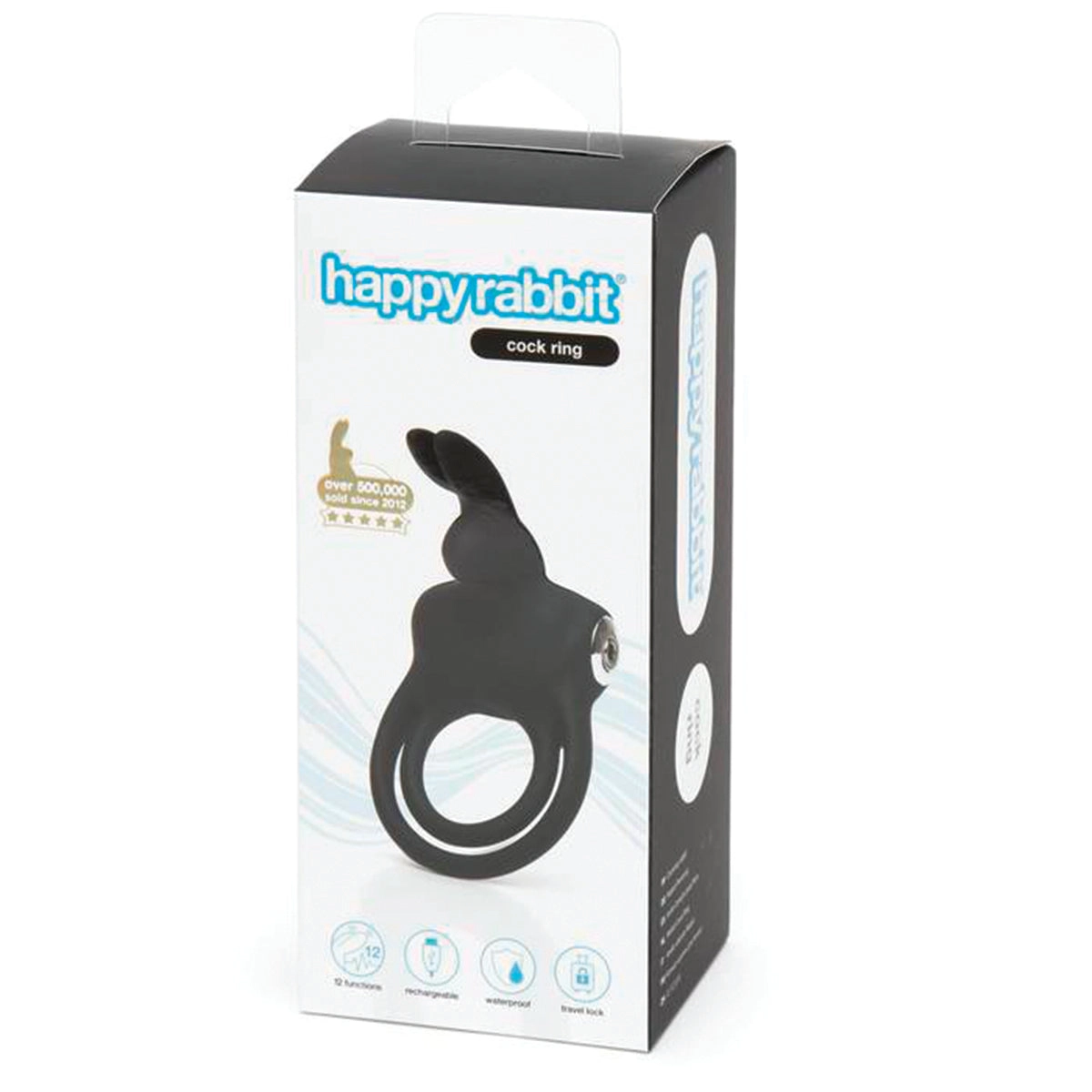 Happy Rabbit C Ring in Black