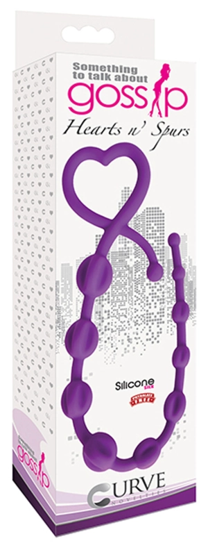 Heart Ring Anal Beads: 10 Thrills in Silky Silicone for Fun Times!