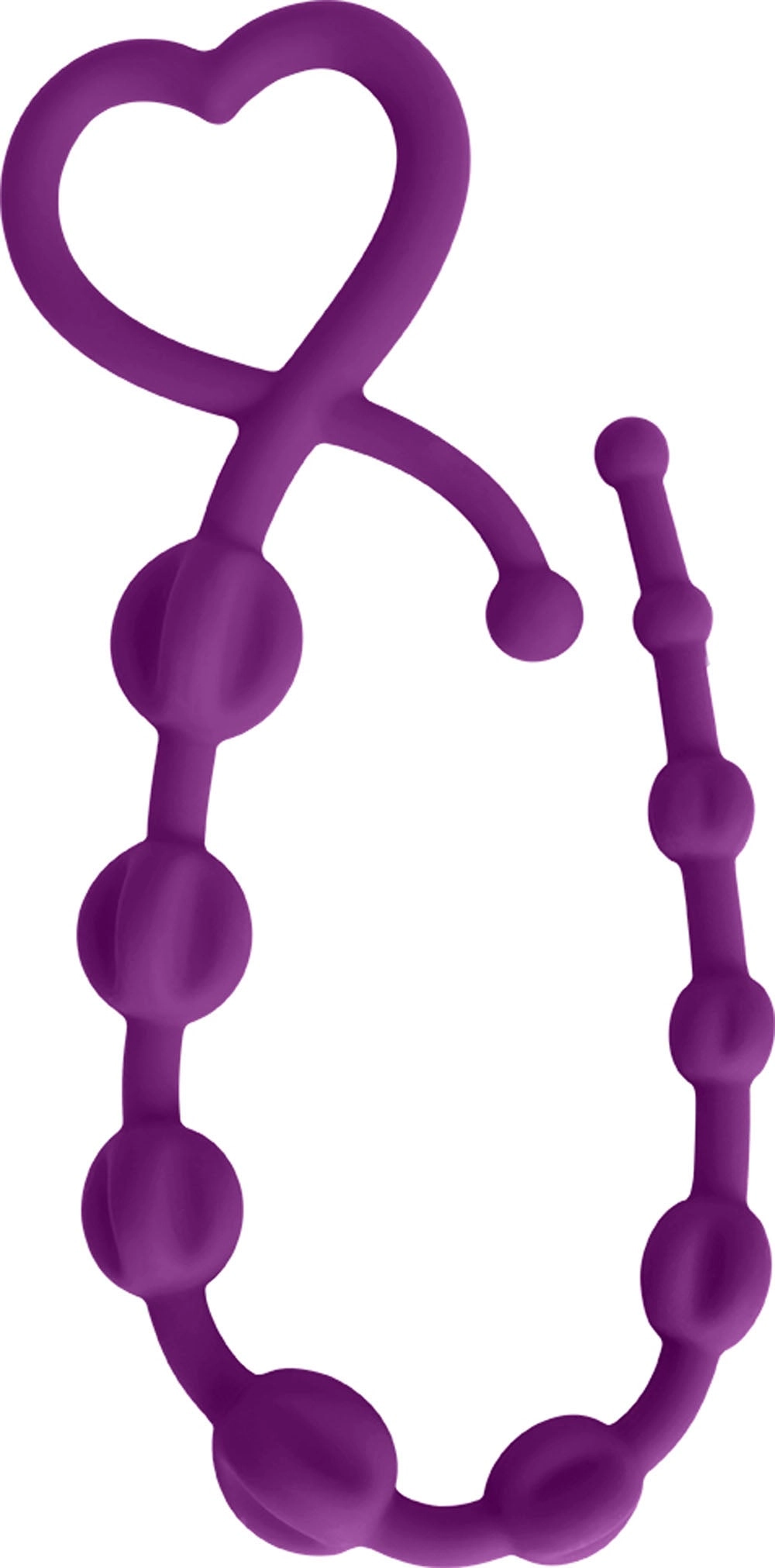 Heart Ring Anal Beads: 10 Thrills in Silky Silicone for Fun Times!