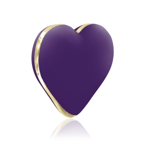 Heart Vibrator in Deep Purple