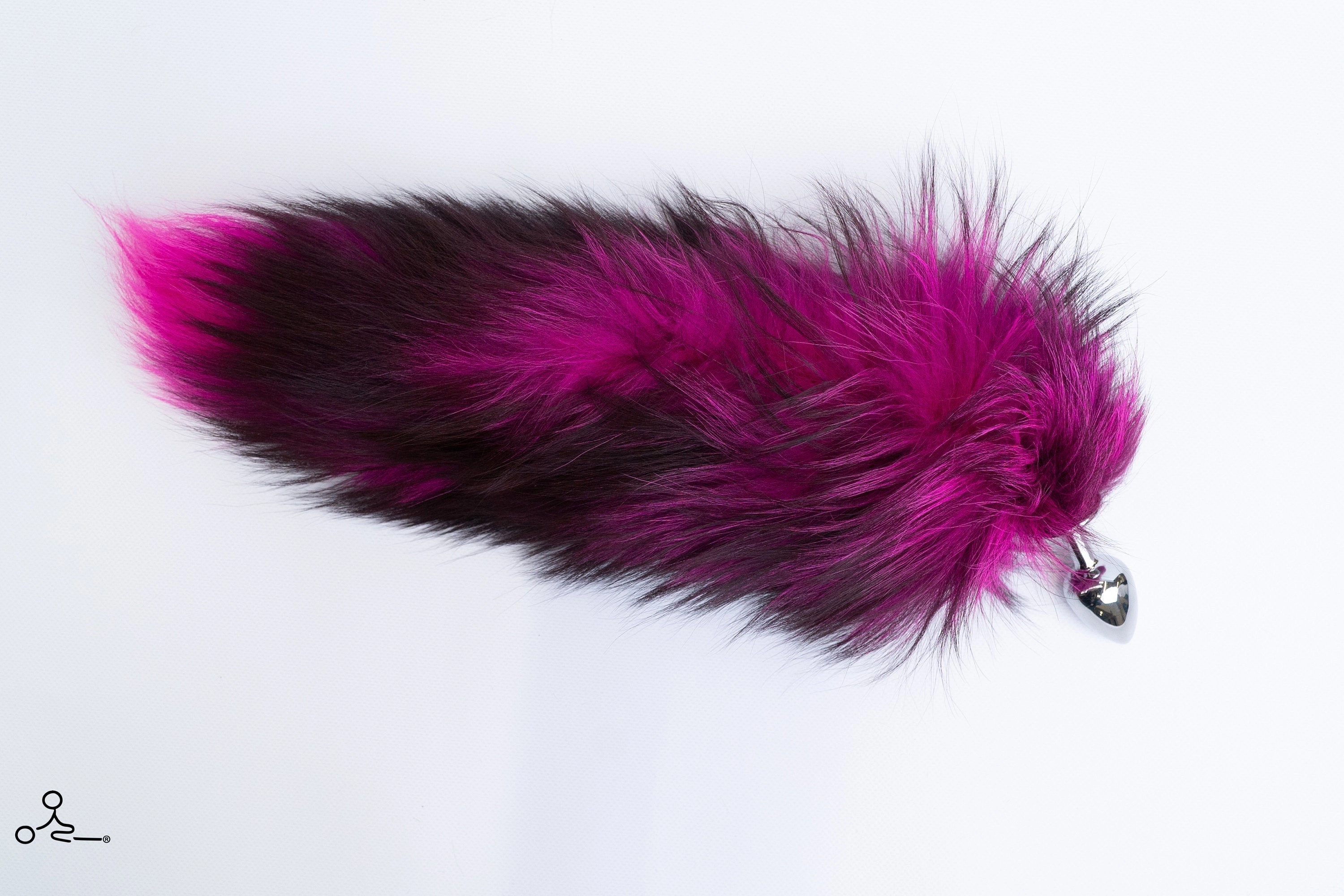 Hot pink Foxtail Plug