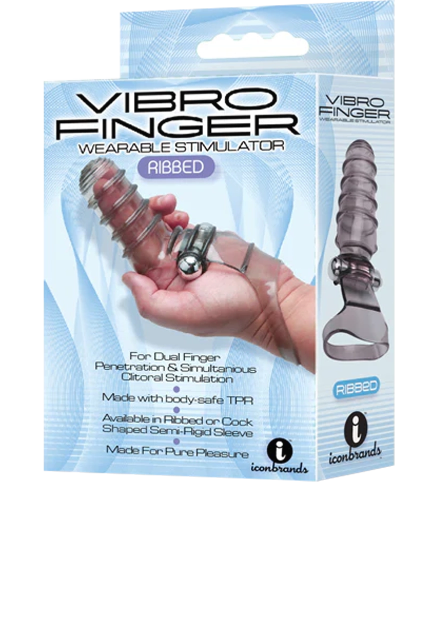 Icon Brands - Vibro-Finger, Ribbed