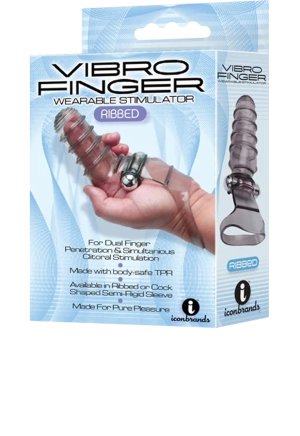 Icon Brands - Vibro-Finger, Ribbed