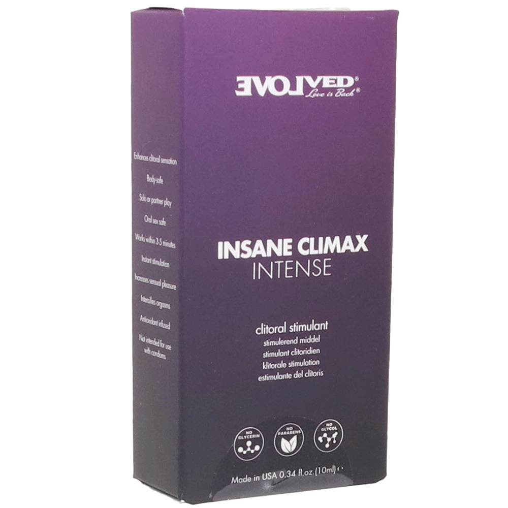 Insane Climax Intense Clitoral Stimulant in 0.34oz/10ml