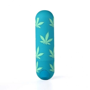 Jessi Canna Green Rechargeable Bullet Vibrator