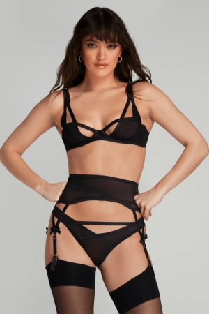 Joan Suspender Black