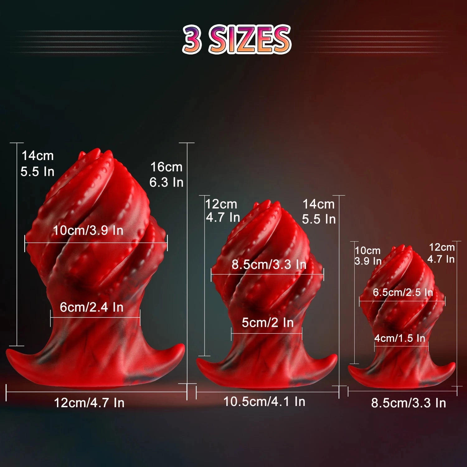 Large Butt Plug Anal Plug Anal Dilator for Women Men