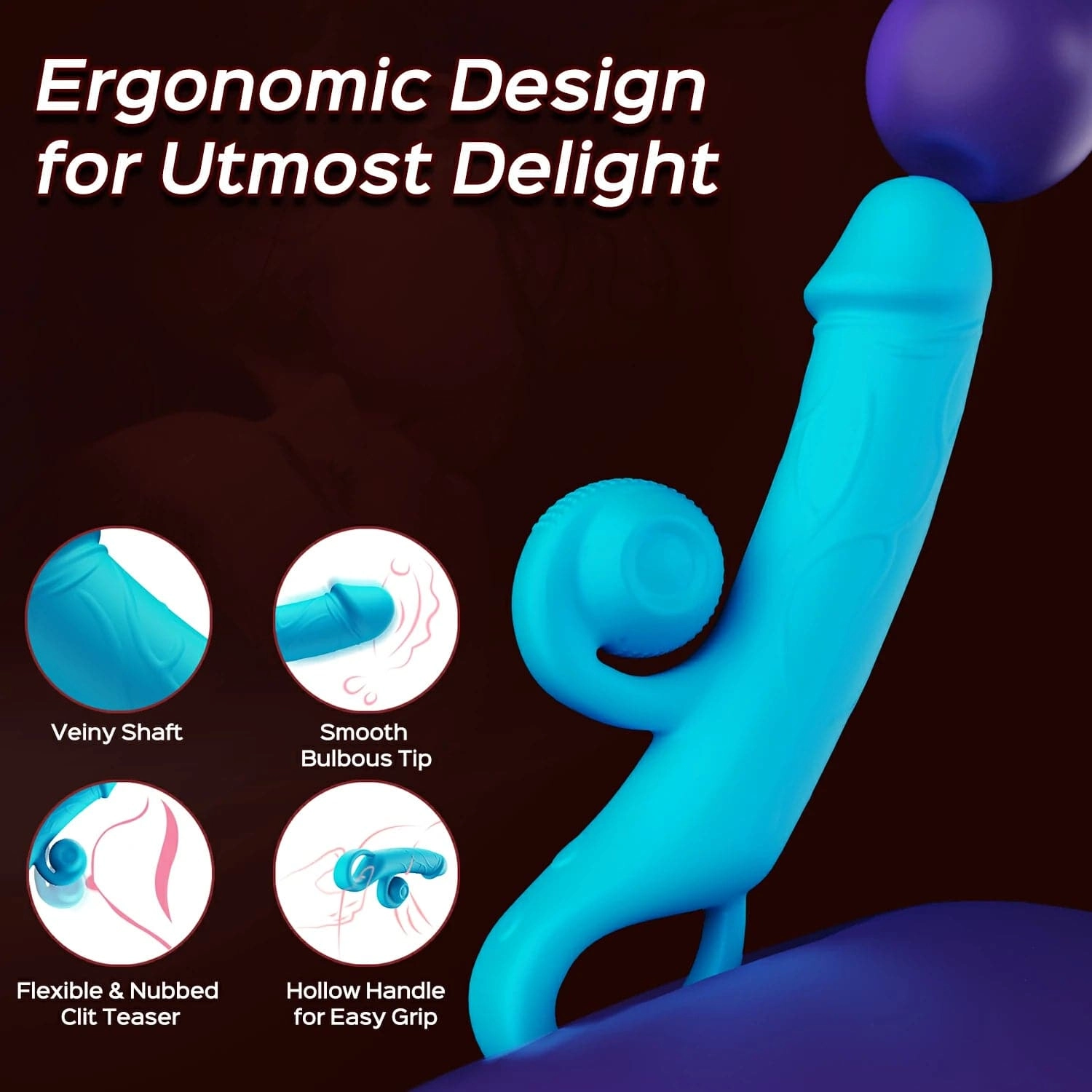 Laura - 10 Function Clit Stimulator & G-Spot Vibrator